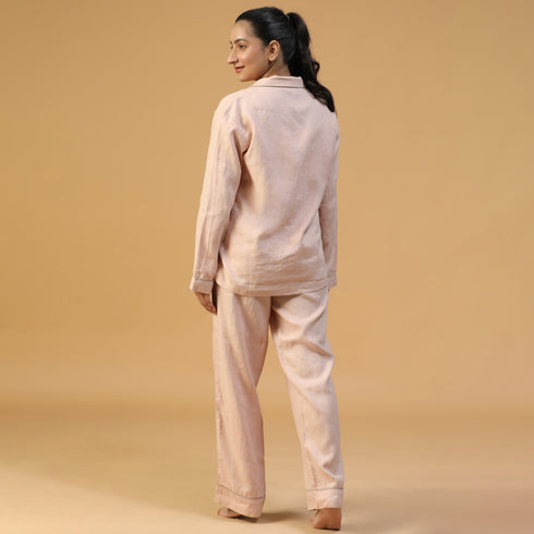 Linen Womens Night Suits